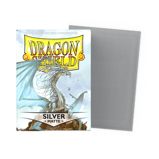 Dragon Shield Sleeves - Matte - Standard - Silver