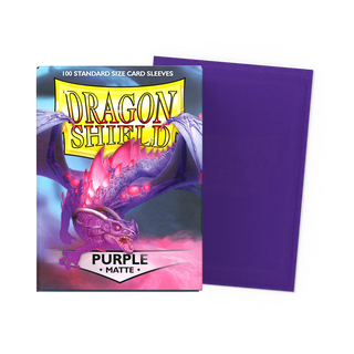 Dragon Shield Sleeves - Matte - Standard - Purple