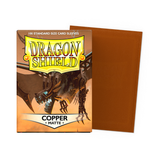 Dragon Shield Sleeves - Matte - Standard - Copper