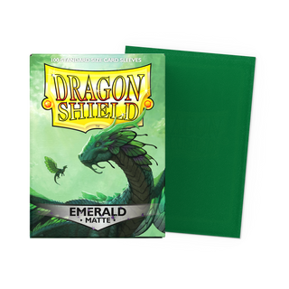 Dragon Shield Sleeves - Matte - Standard - Emerald