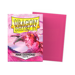 Dragon Shield Sleeves - Matte - Standard - Pink Diamond