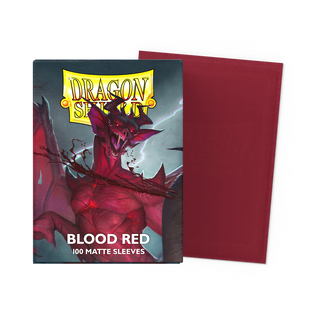 Dragon Shield Sleeves - Matte - Standard - Blood Red