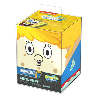 Mrs. Puff Squaroe Box von Ultimate Guard, SpongeBob Edition, zur Aufbewahrung von TCG-Decks und Sammlerstücken.