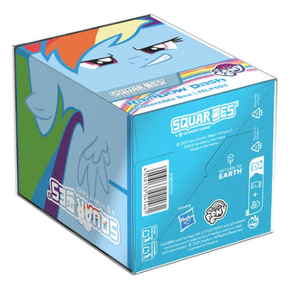 Squaroe Box mit Rainbow Dash Design, My Little Pony "Friendship is Magic", von Ultimate Guard, für TCG-Decks.