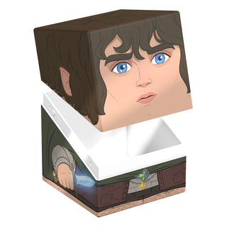 Frodo Squaroe Sammelbox von Ultimate Guard, inspiriert von Herr der Ringe, für TCG-Decks und Sammlerstücke.