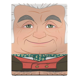 Sammelbare Box mit Bilbo Baggins-Design aus Herr der Ringe, ideal für TCG-Decks und Sammlerstücke.