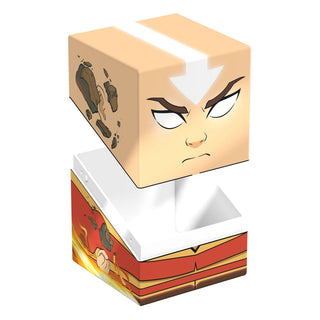 Squaroes Avatar Aang Deck-Box von Ultimate Guard, quadratische Form, für TCG-Decks und Sammlerstücke.