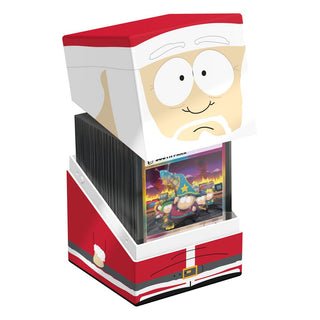 Squaroes Squaroe South Park™ SP018 Santa Deck-Box, rot-weiß, für 100 Karten, mit Santa-Motiv, von Ultimate Guard.