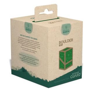 Ultimate Guard Return To Earth Boulder Deck Case 133+ Standardgröße Grün