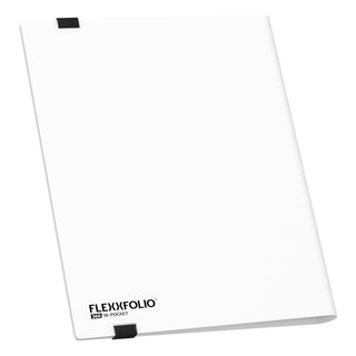 Weiße Ultimate Guard Flexxfolio 360 Sammelmappe mit 18-Pocket-Seiten für Karten.