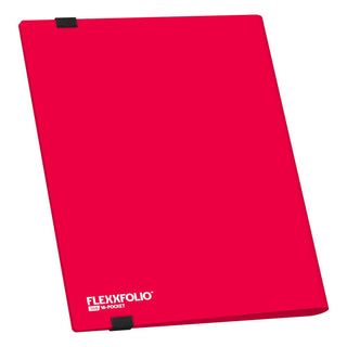 Ultimate Guard Flexxfolio 360, rote 18-Pocket-Kartenmappe, strapazierfähiger Einband.