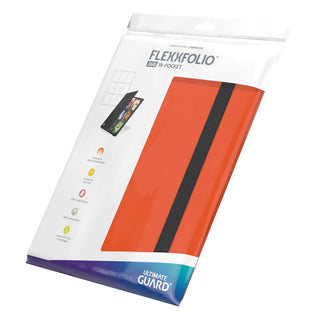 Ultimate Guard Flexxfolio 360, orange, 18-Pocket Kartenmappe in Verpackung, strapazierfähig, für Sammelkarten.