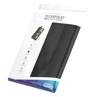 Ultimate Guard Flexxfolio 360, 18-Pocket XenoSkin Schwarz, Kartenmappe in Verpackung.