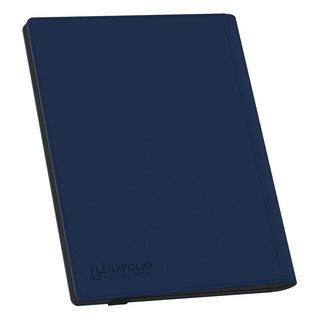 Blaue Ultimate Guard Flexxfolio 360 Sammelmappe mit XenoSkin-Einband, geschlossen.