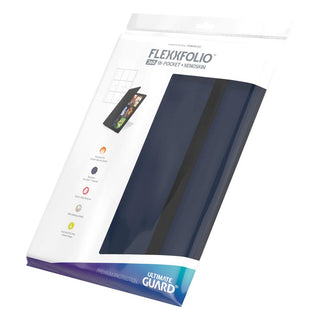 Ultimate Guard Flexxfolio 360, 18-Pocket XenoSkin Blau, Kartenmappe in Verpackung.