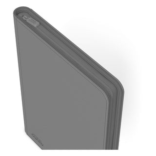 Graue Ultimate Guard Zipfolio 360 Kartenmappe mit XenoSkin-Einband und Reißverschluss, für 360 Sammelkarten.