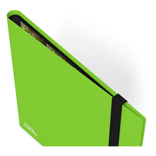 Hellgrüne Ultimate Guard Flexxfolio 480 Kartenmappe mit elastischem Verschluss, ideal für Playsets.