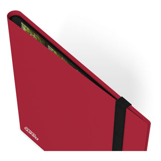 Rote Ultimate Guard Flexxfolio 480 Kartenmappe mit elastischem Verschluss, ideal für Playsets.