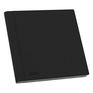 Schwarze Ultimate Guard Portfolio 480 Kartenmappe mit XenoSkin-Einband, 24-Pocket, für Sammelkarten.