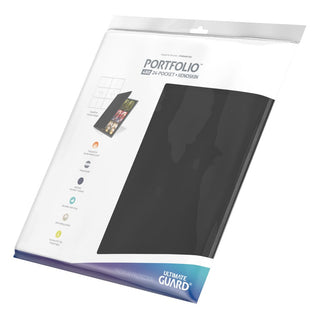 Ultimate Guard Portfolio 480, 24-Pocket XenoSkin, schwarz, Sammelkartenmappe, Verpackungsvorderseite.
