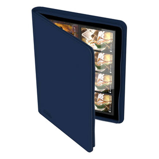 Ultimate Guard Zipfolio 320 in Blau, 16-Taschen-Kartenmappe aus XenoSkin für 320 Sammelkarten, mit Reißverschluss.