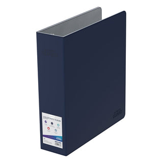 Blauer Ultimate Guard Collector's Album XenoSkin, 3-Ringordner mit beschreibbarem Indexlabel.