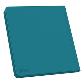 Ultimate Guard Zipfolio 480, 24-Pocket XenoSkin, petrolblau, Kartenmappe mit Reißverschluss, ideal für Playsets.