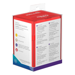 Ultimate Guard Boulder Deck Case 80+ Standardgröße Ruby