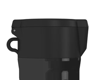 Schwarze Ultimate Guard MatPod Transportröhre für Play-Mats, robustes Design, idealer Schutz für gerollte Drucke.