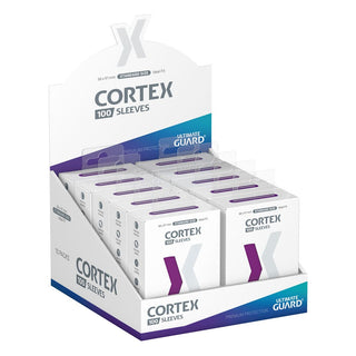 Ultimate Guard Cortex Sleeves, 100er Pack, Standardgröße, Violett, in Displaybox.