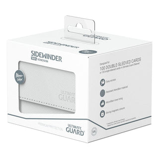 Ultimate Guard Sidewinder 100+ XenoSkin Monocolor Weiß