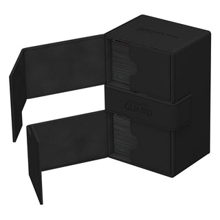 Ultimate Guard Twin Flip`n`Tray 160+ XenoSkin Monocolor Schwarz
