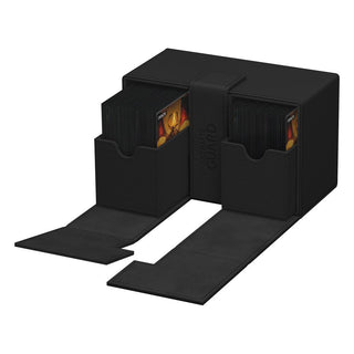 Ultimate Guard Twin Flip`n`Tray 160+ XenoSkin Monocolor Schwarz
