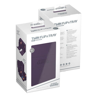 Ultimate Guard Twin Flip`n`Tray 200+ XenoSkin Monocolor Violett