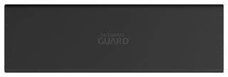 Schwarzes Ultimate Guard Arkhive 400+ XenoSkin für Kartenaufbewahrung und Transport.