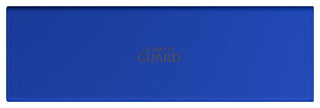 Blaue Ultimate Guard Arkhive 400+ XenoSkin Box zur Kartenaufbewahrung.