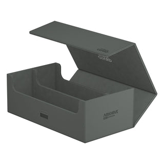 Ultimate Guard Arkhive 800+ XenoSkin Grau, offene Kartenbox für 800+ Karten, doppelt gesleeved, mit Deckel.