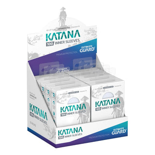 Ultimate Guard Katana Inner Sleeves für japanische Karten, transparent, 100 Stück, optimaler Schutz für TCGs wie Yu-Gi-Oh!...