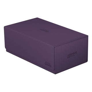 Ultimate Guard Arkhive 800+ in Violett, idealer Stauraum für über 800 Karten und 350 Toploader, stilvolles Monocolor-Design.