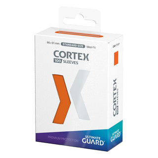 Ultimate Guard Cortex Sleeves Standardgröße Orange, 100 Stück, Verpackung.