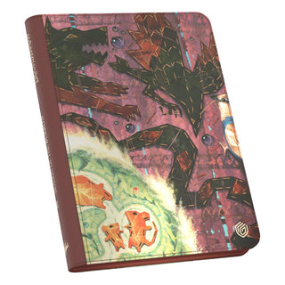 Ultimate Guard Zipfolio 360 Xenoskin mit Magic: The Gathering Bloomburrow Artwork, farbenfrohes Fantasy-Design.