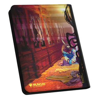 Ultimate Guard Zipfolio 360 Xenoskin mit gruseligem Magic: The Gathering "Duskmourn: House of Horror" Design.