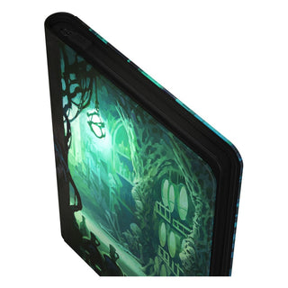 Ultimate Guard Zipfolio 360 Xenoskin mit gruseligem Kellerdesign, Magic: The Gathering Thema.