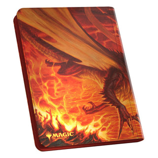 Ultimate Guard Zipfolio 360 Xenoskin mit Magmatic Hellkite-Design, Magic: The Gathering, geschlossen.