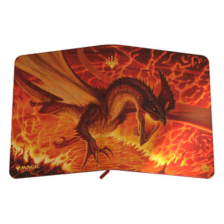 Ultimate Guard Zipfolio 360 Xenoskin mit Magmatic Hellkite-Design, Magic: The Gathering, Sammelkartenordner.