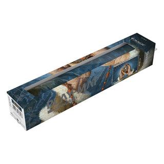Ultimate Guard Play-Mat "Tarkir: Dragonstorm" in Verpackung, Magic: The Gathering Design.