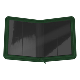 Offenes Ultimate Guard Zipfolio 160 Xenoskin in Grün, Sammelkartenalbum für Slytherin-Fans.