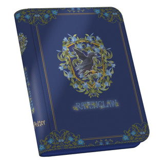 Harry Potter Zipfolio 160 Xenoskin in Blau mit Ravenclaw-Wappen, von Ultimate Guard.