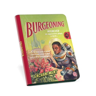 Ultimate Guard Zipfolio 360 Xenoskin mit "Burgeoning" Artwork aus Magic: The Gathering "Edge of Eternities".