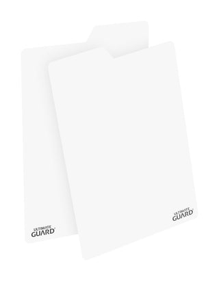 Weiße Ultimate Guard Comic Book Dividers, 25 Stück, für Current, Silver, Golden und Regular Comics, optimierte Größe.